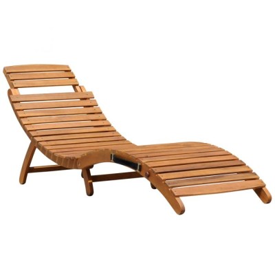 Mẫu ghế tắm nắng gỗ 2 