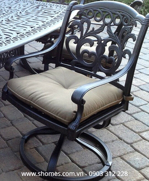 Mua bàn ghế nhôm đúc ngoài trời