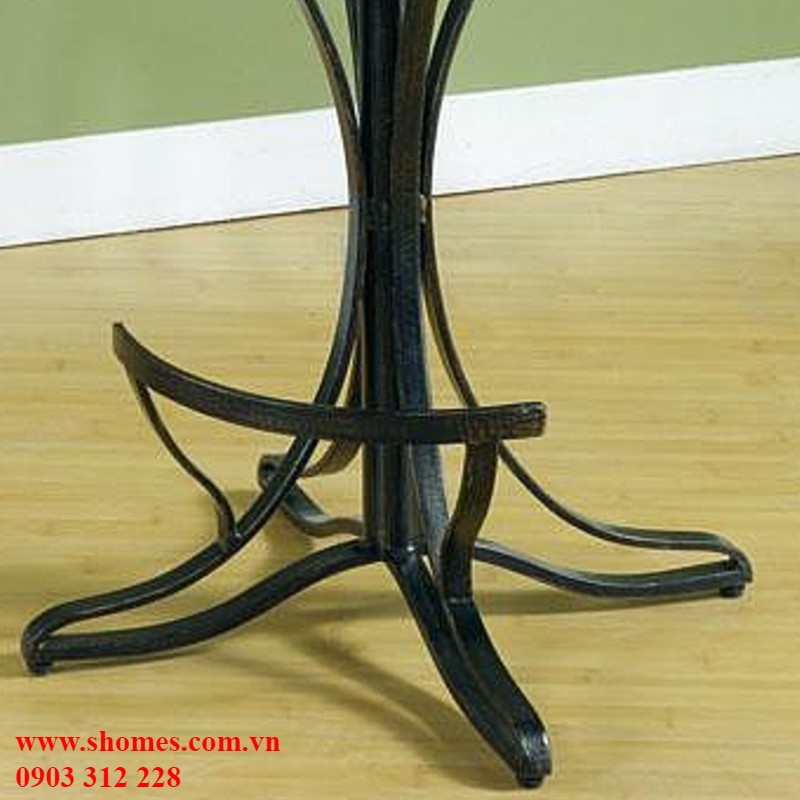 bàn ghế cafe khung sắt