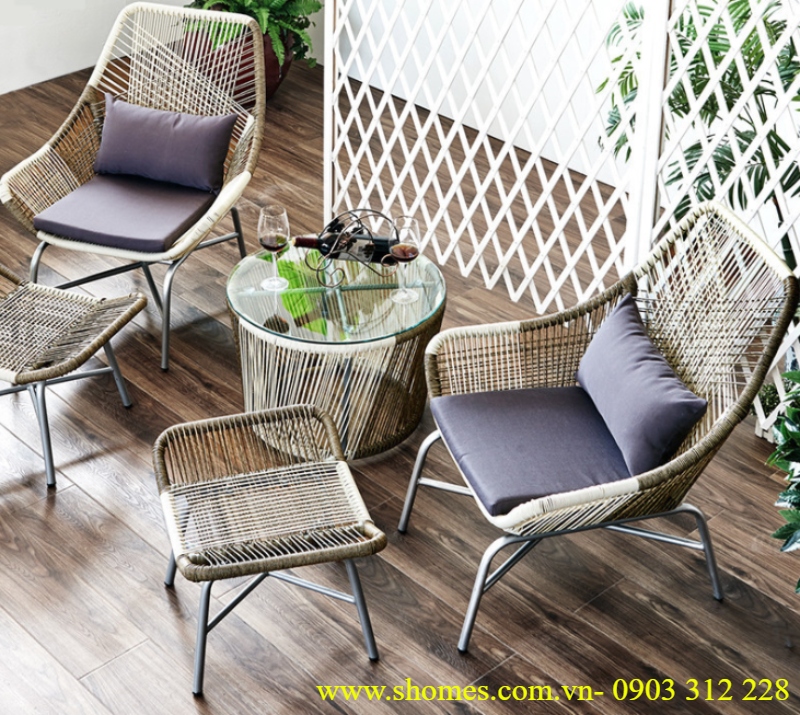 Bộ Bàn Ghế Cafe Khung Sắt Sơn Tĩnh Điện - Giá Xưởng mẫu bàn ghế sắt đẹp