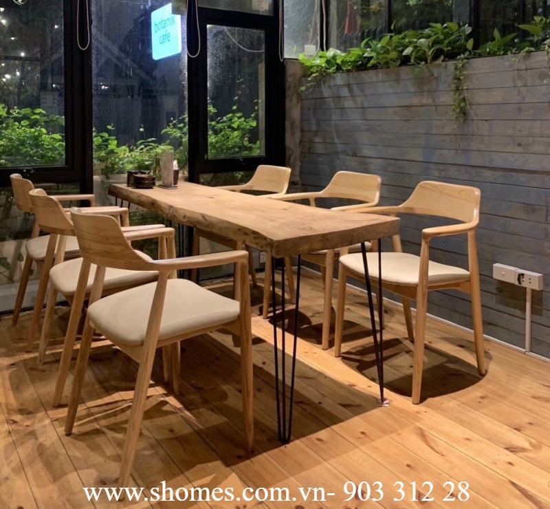 bàn ghế gỗ phòng ăn