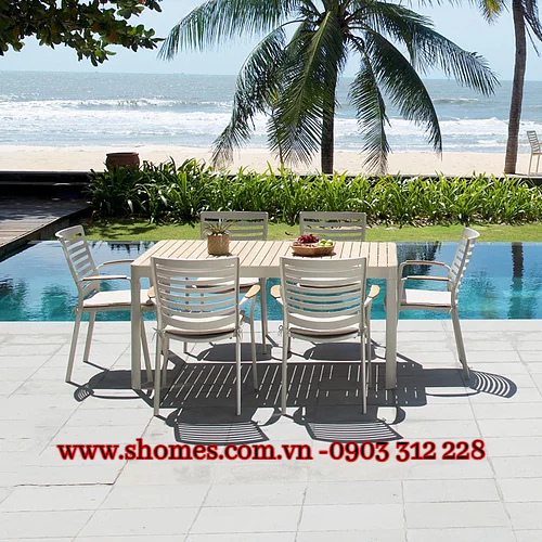 Ghế ngoài trời màu kem kèm đệm Ghế ngoài trời màu kem kèm đệm, ghế ngoài trời, ghế xuất khẩu, ghế nhập khẩu, xưởng gia công bàn ghế, xưởng sản xuất bàn ghế theo yêu cầu, ghế ngoài trời giá rẻ, ghế sân vườn, nội thất sân vườn, bàn ghế ngoài trời giá rẻ