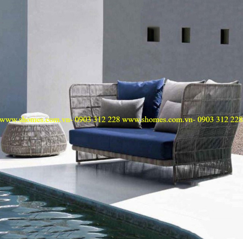 cung cấp bàn ghế sofa mây nhựa giá tận gốc